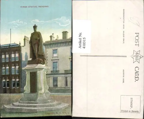 410315,England Reading Kings Statue Denkmal