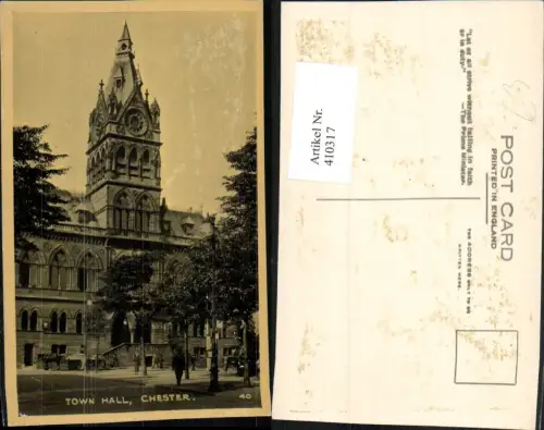 410317,England Chester Town Hall Rathaus Gebäude