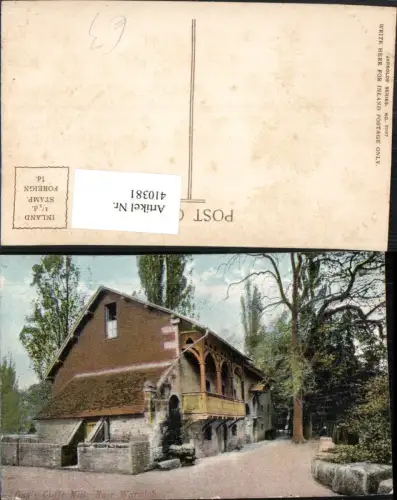 410381,England Warwick Guys Cliffe Mill Mühle Haus