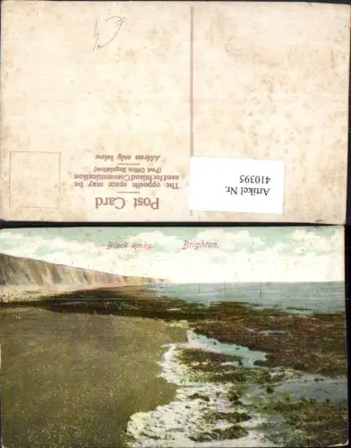 410395,England Brighton Black Rocks Landschaft Küste Klippe