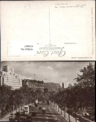 410407,England London Embankment Straßenansicht