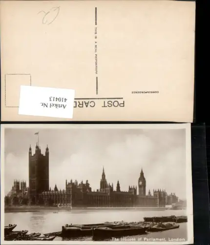 410413,England London Houses of Parliament Gebäude