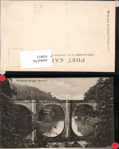 410415,England Durham Prebends Bridge Brücke