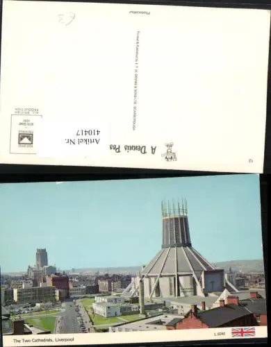 410417,England Liverpool Two Cathedrals Kirchen