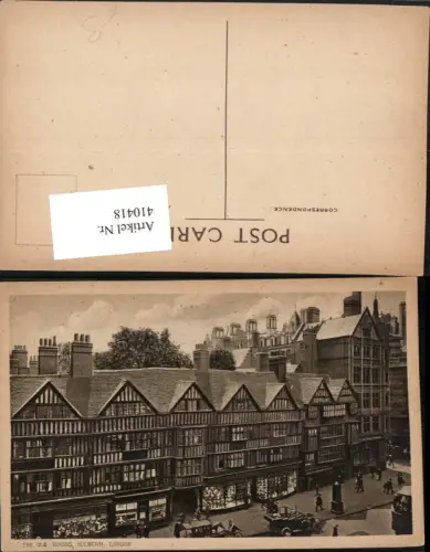 410418,England London Old Houses Holborn Häuser