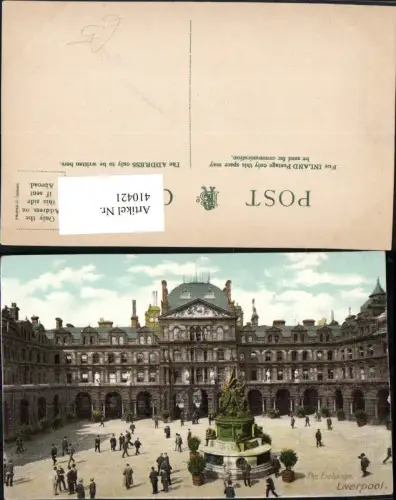 410421,England Liverpool Exchange Gebäude Denkmal