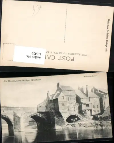 410429,England Durham Old Houses Elvet Bridge Brücke