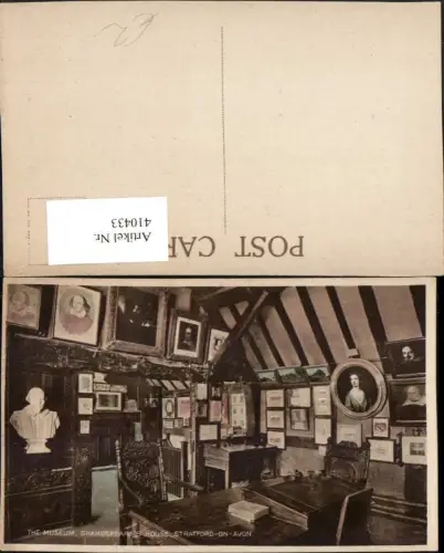 410433,England Stratford-on-Avon Shakespeares House Museum Innenansicht