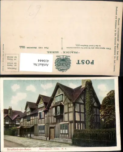 410444,England Stratford-on-Avon Shakespeares House Haus