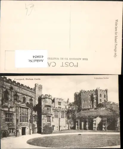 410454,England Durham Castle Courtyard Burg Hof