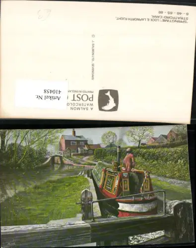410458,England Stratford Canal Lock 8 Lapworth Flight Boot