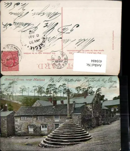 410484,England Matlock Bonsall Cross Kreuz