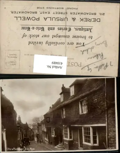 410489,England Rye Mermaid Inn Straßenansicht