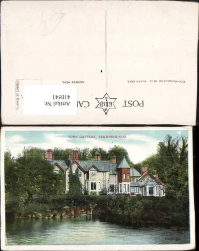 410541,England Sandringham York Cottage Haus Gebäude