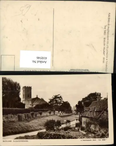410546,England Buckland Gloucestershire Kirche
