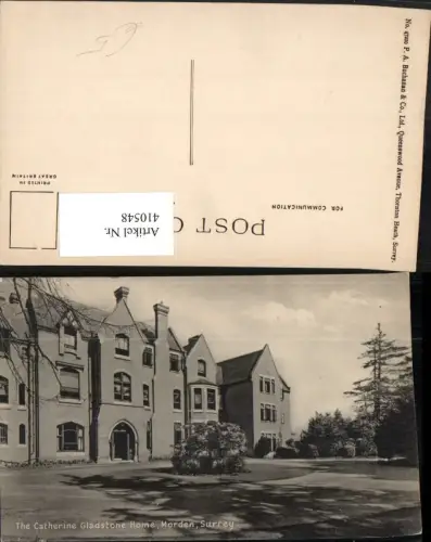410548,England Surrey Morden Catherine Gladstone Home Gebäude