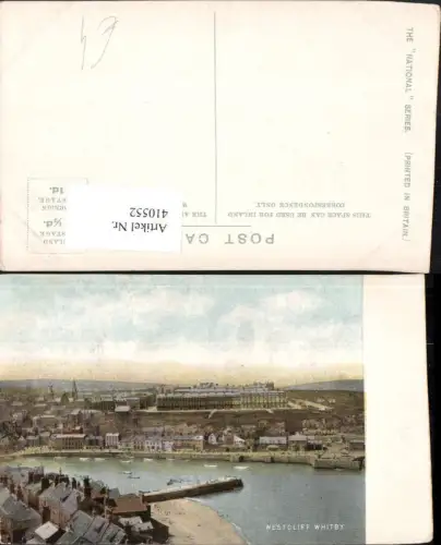410552,England Whitby Westcliff Teilansicht
