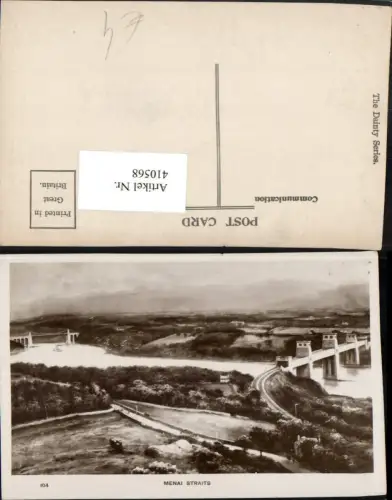 410568,England Menai Straits Brücken