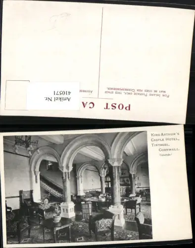 410571,England Cornwall Tintagel King Arthurs Castle Hotel Lounge