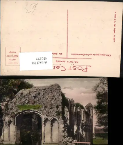 410577,England Glastonbury Abbey St. Josephs Chapel Kapelle Ruine