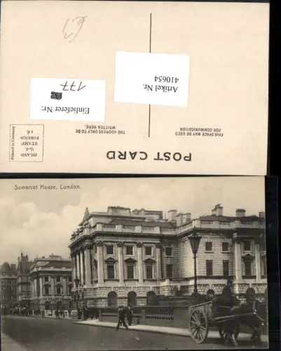 410654,England London Somerset House Gebäude