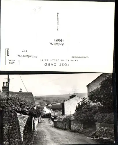 410681,England Trawden Colne Road Straßenansicht