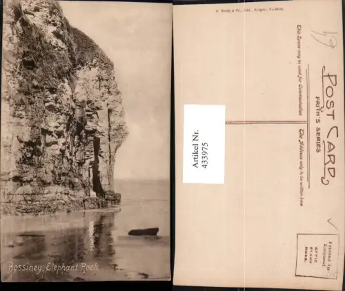 433975,England Bossiney Elephant Rock Küste Felsen Klippe