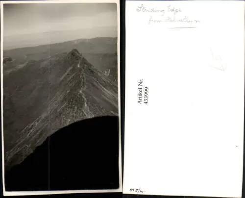 433999,Fotokarte England Striding Edge from Helvellyn Bergkulisse