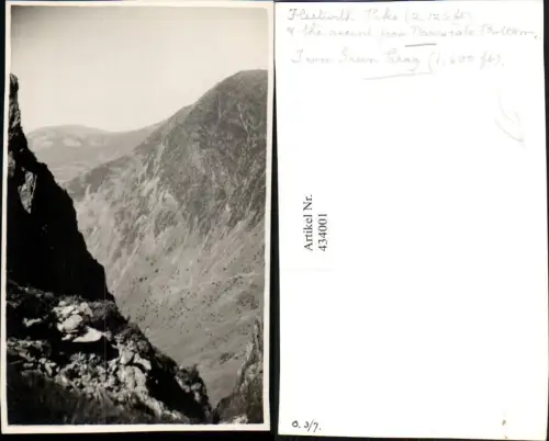 434001,Fotokarte England Fleetwith Pike and Warnscale Bottom from Green Crag Bergkulisse