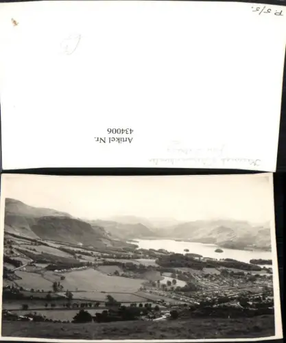 434006,Fotokarte England Keswick and Derwentwater from Latrigg Totale See