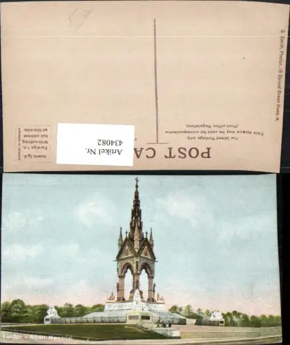 434082,England London Albert Memorial Monument