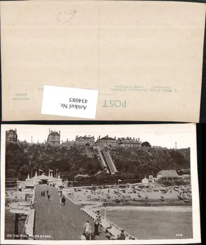 434085,England Folkestone On the Pier Seebrücke Strand