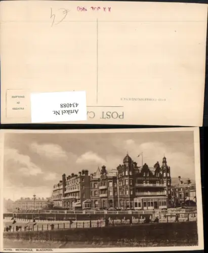434088,England Blackpool Hotel Metropole