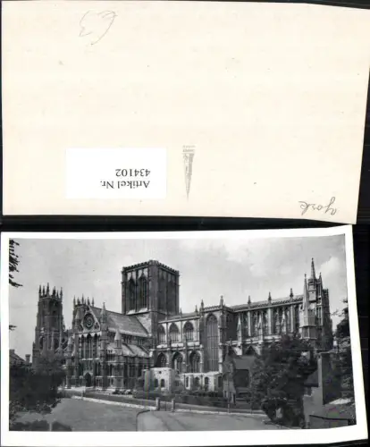 434102,England York Cathedral Kirche