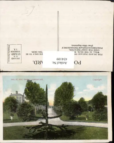 434109,England Lowestoft Belle Vue Park