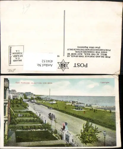 434152,England Clacton-on-Sea Parade Promenade