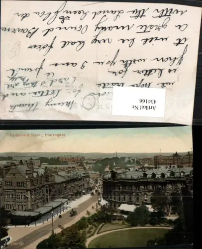 434166,England Harrogate Parliament Street Teilansicht