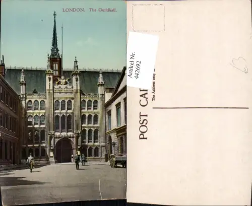 442692,England London Guildhall Gebäude