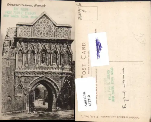 442710,England Norwich Ethelbert Gateway Portal Tor