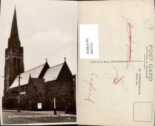 442715,England Nelson Manchester Road St. Marys Church Kirche