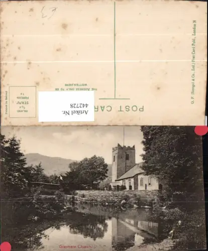 442728,England Grasmere Church Kirche