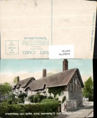 442736,England Stratford-on-Avon Anne Hathaways Cottage Shottery Haus