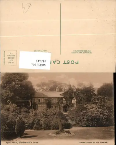 442743,England Rydal Mount Wordsworths Home Haus