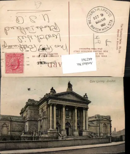 442761,England London Tate Gallery Gebäude