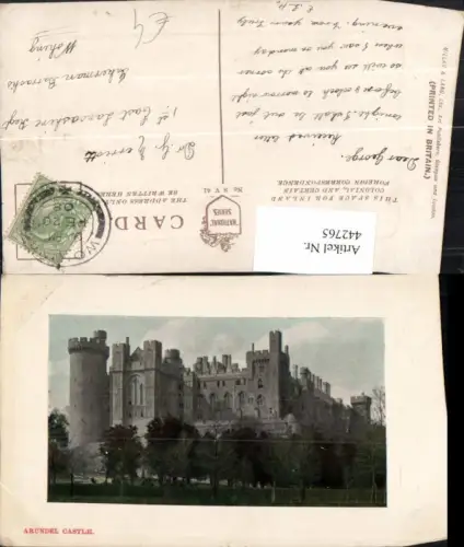 442765,England Arundel Castle Schloss Burg