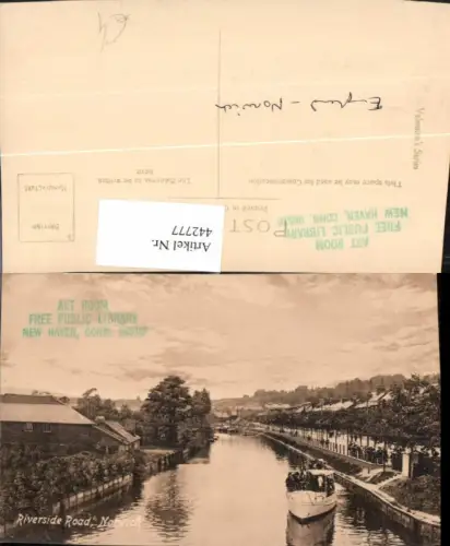442777,England Norwich Riverside Road Teilansicht Fluss Boot