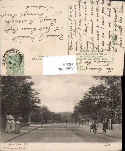 442808,England Lee Burnt Ash Hill Straßenansicht