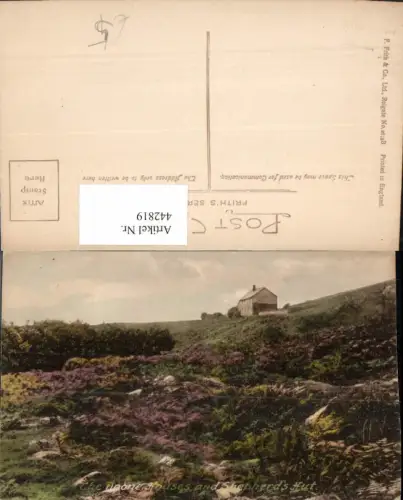 442819,England Doone Houses and Shepherds Hut Landschaft Haus