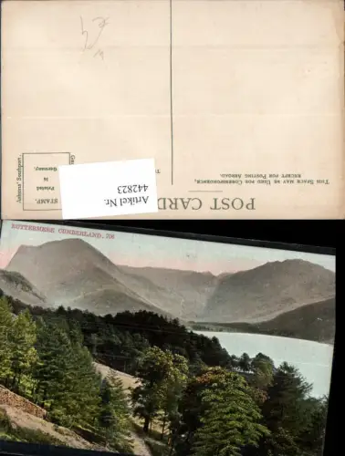 442823,England Buttermere Cumberland See Bergkulisse