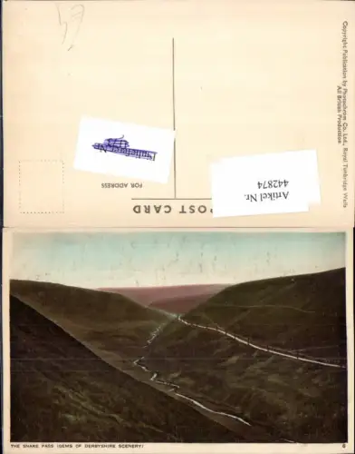 442874,England Snake Pass Landschaft Fluss Straße